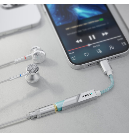 FiiO KA11 Lightning - Przenośny wzmacniacz słuchawkowy z przetwornikiem DAC