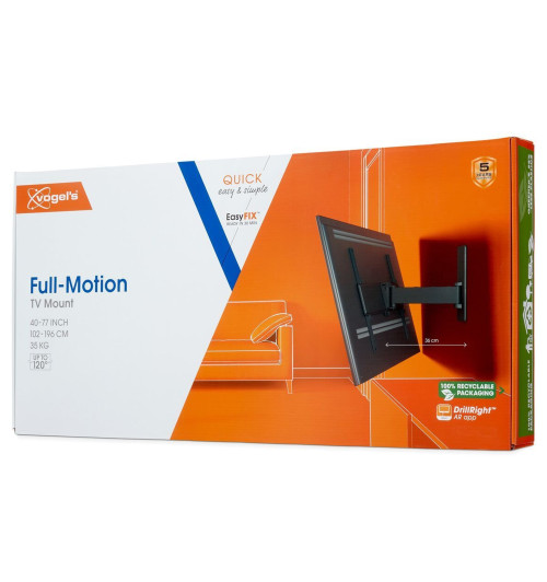 Vogels TVM 1623 - Obrotowy uchwyt ścienny do telewizorów 40" - 77"