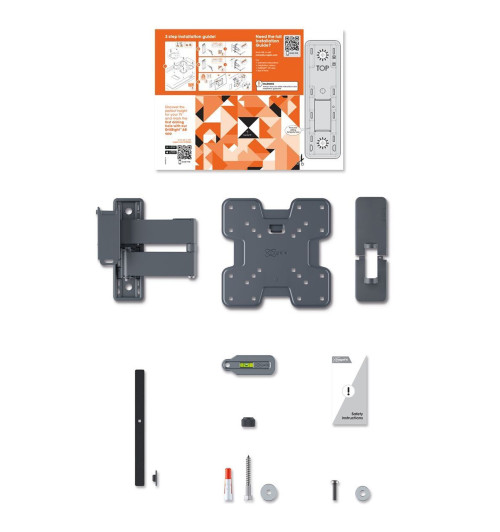 Vogels TVM 1243 - Obrotowy uchwyt ścienny do telewizorów 19" - 43"