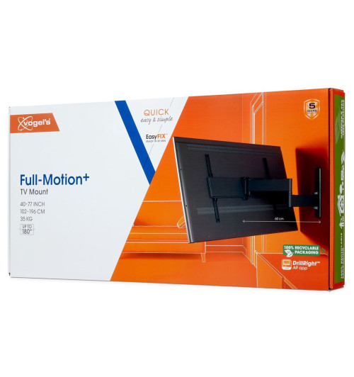 Vogels TVM 1643 - Obrotowy uchwyt ścienny do telewizorów 40" - 77"