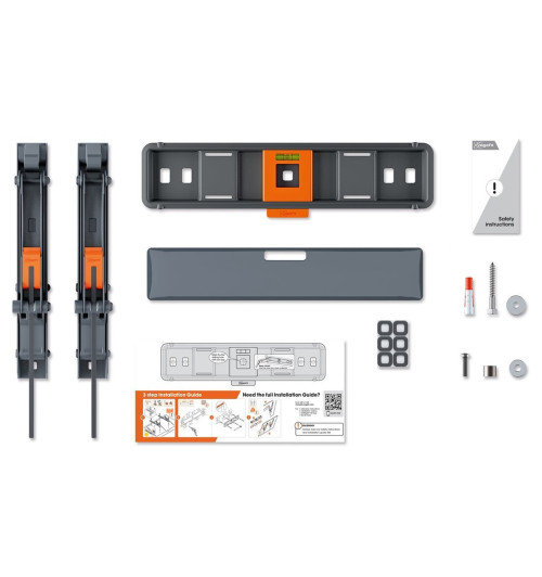 Vogels TVM 3213 - Uchylny uchwyt ścienny do telewizorów 19" - 43"
