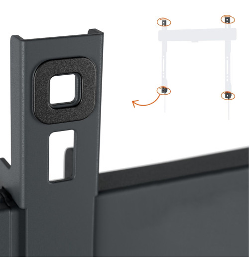 Vogels TVM 3413 - Uchylny uchwyt ścienny do telewizorów 32" - 65"