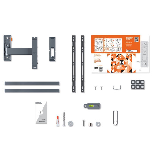 Vogels TVM 3423 - Obrotowy uchwyt ścienny do telewizorów 32" - 65"