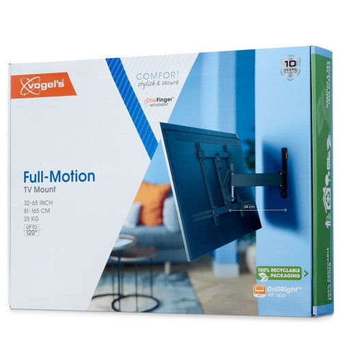 Vogels TVM 3423 - Obrotowy uchwyt ścienny do telewizorów 32" - 65"