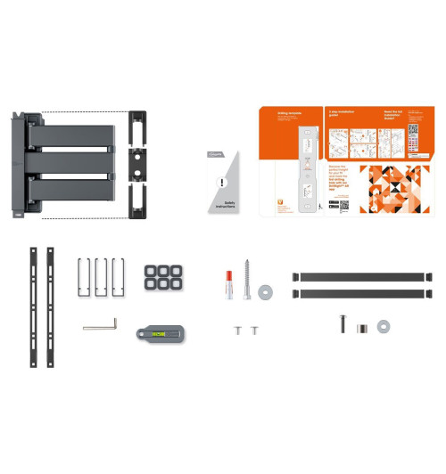 Vogels TVM 3843 - Obrotowy uchwyt ścienny do telewizorów 55" - 100"