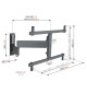 Vogels TVM 3663 - Obrotowy uchwyt ścienny do telewizorów OLED 40" - 77"