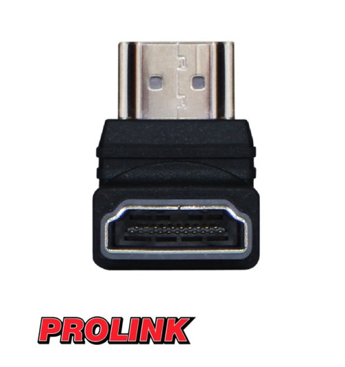 Przejściówka kątowa gniazdo HDMI - wtyk HDMI PROLINK PB 003