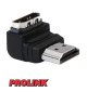 Przejściówka kątowa gniazdo HDMI - wtyk HDMI PROLINK PB 003