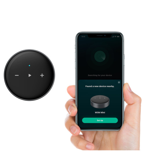 Aktywne kolumny podstawkowe Klipsch R-50PM (para) + odtwarzacz sieciowy WiiM Mini ZESTAW | AVstore.pl