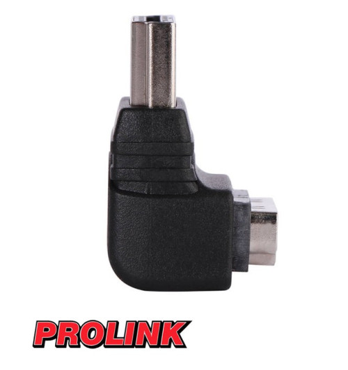 Przejściówka kątowa gniazdo HDMI - wtyk HDMI PROLINK PB 002