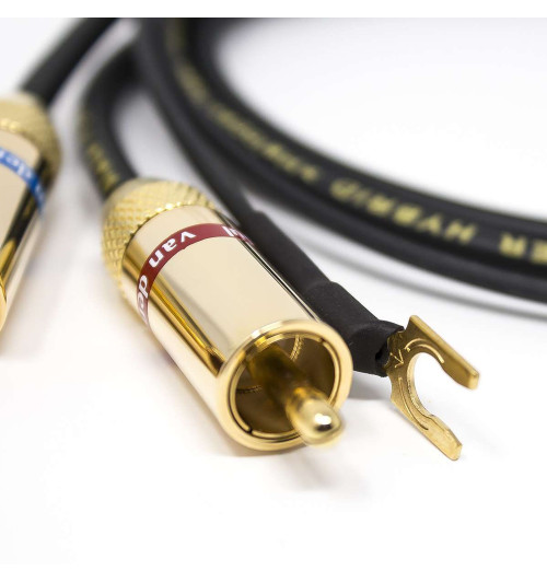 Van den Hul D-502 Hybrid - Kabel interkonekt gramofonowy 2 RCA - 2 RCA (Cinch)