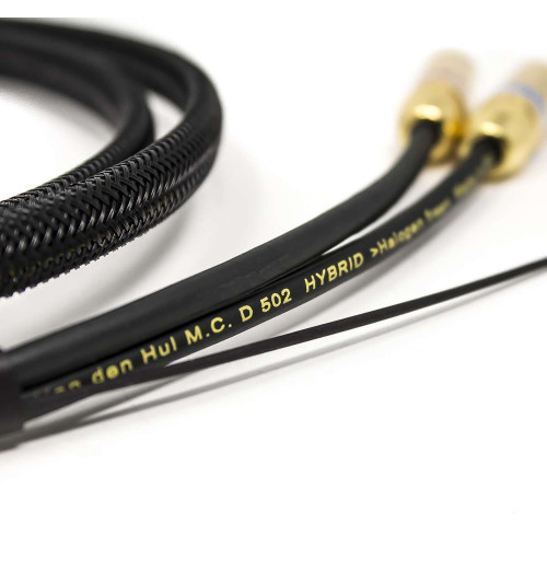 Van den Hul D-502 Hybrid - Kabel interkonekt gramofonowy 2 RCA - 2 RCA (Cinch)