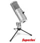 Studyjny mikrofon pojemnościowy z interfejsem USB SUPERLUX E205U