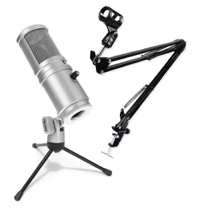 Uchwyt statyw + mikrofon USB Superlux E205U