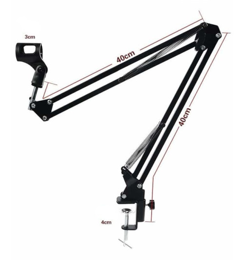 Uchwyt statyw + mikrofon USB Superlux E205U