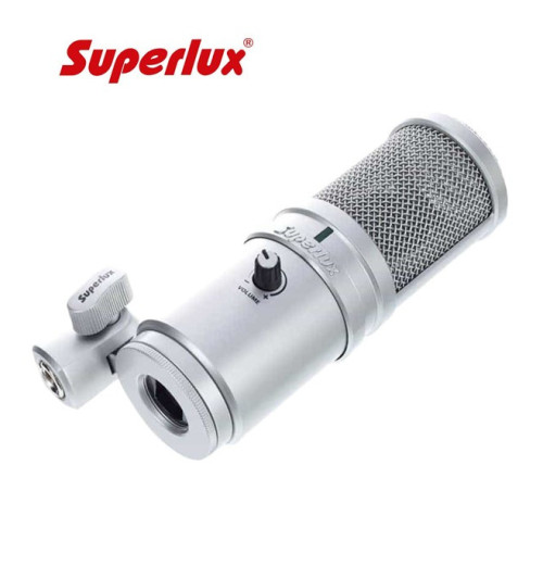 Uchwyt statyw + mikrofon USB Superlux E205U