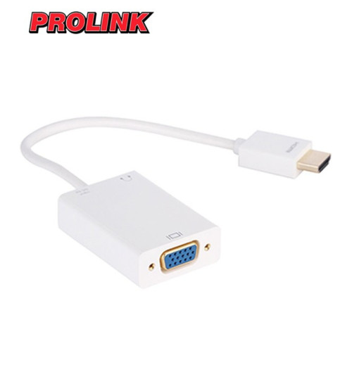 Adapter HDMI - VGA + mini-jack 3.5mm Prolink MediaPro MP 299A