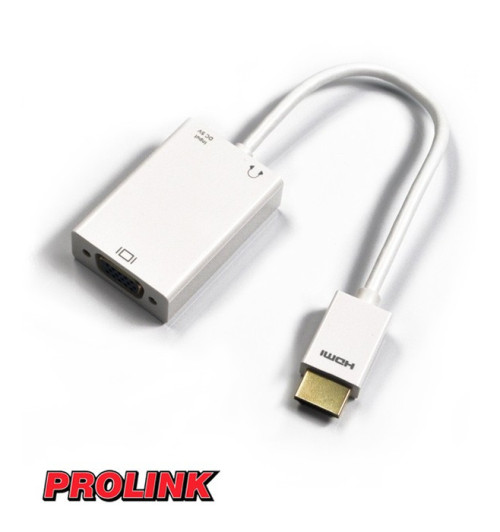 Adapter HDMI - VGA + mini-jack 3.5mm Prolink MediaPro MP 299A
