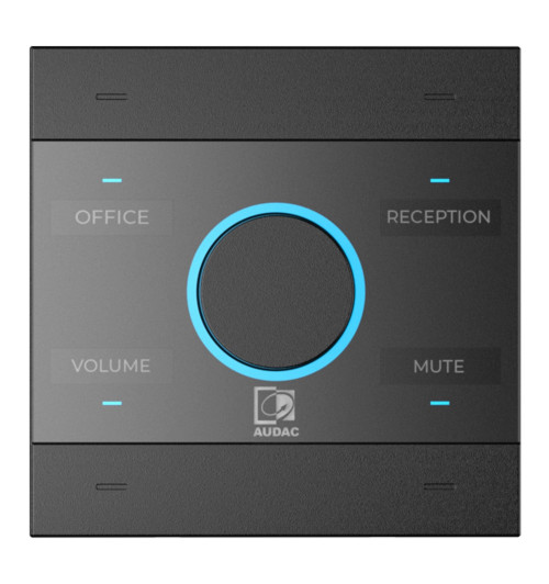 Audac NCP105 - uniwersalny panel sieciowy PoE