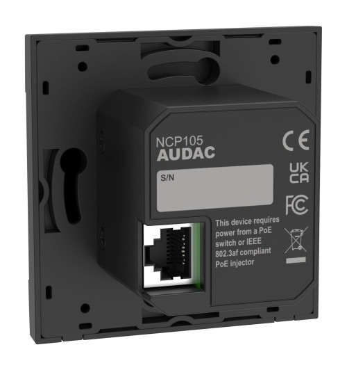 Audac NCP105 - uniwersalny panel sieciowy PoE