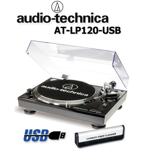 Gramofon automatyczny Audio-Technica AT-LP120-USB