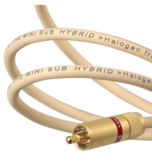 Van den Hul The Mini Sub Hybrid - Zbalansowany kabel interkonekt do subwoofera RCA - RCA (Cinch)