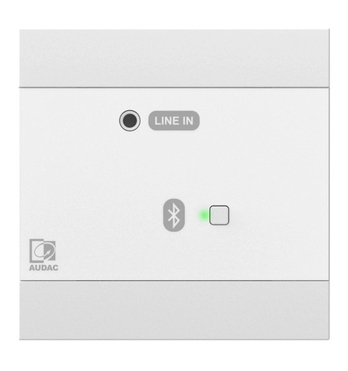 Audac NWP300 - sieciowy panel wejściowy audio 3,5mm jack z Bluetooth
