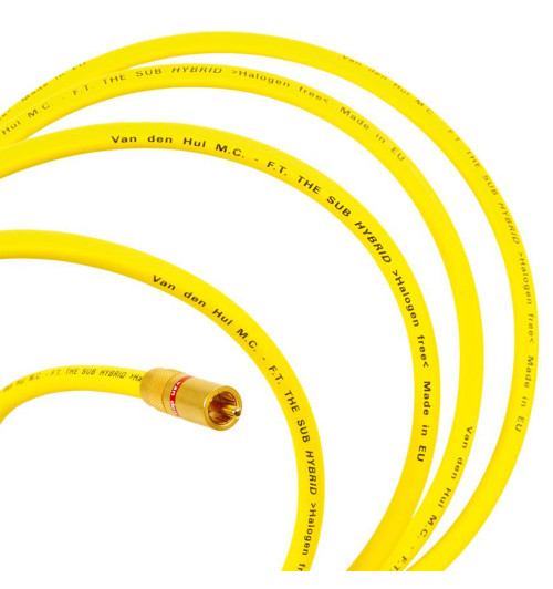 Van den Hul The Sub Hybrid - Kabel koncentryczny interkonekt do subwoofera RCA - RCA (Cinch)