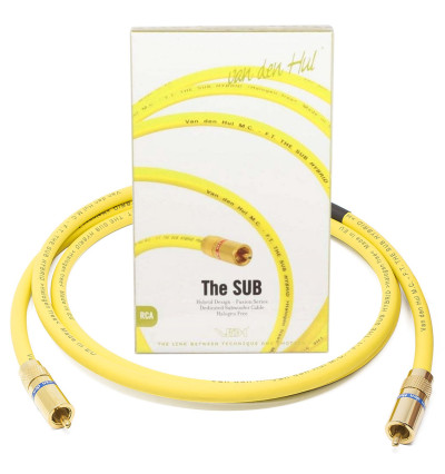 Van den Hul The Sub Hybrid - Kabel koncentryczny interkonekt do subwoofera RCA - RCA (Cinch) 3m