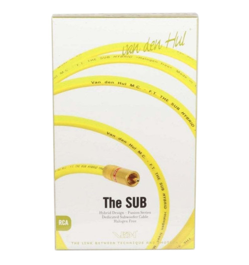 Van den Hul The Sub Hybrid - Kabel koncentryczny interkonekt do subwoofera RCA - RCA (Cinch)