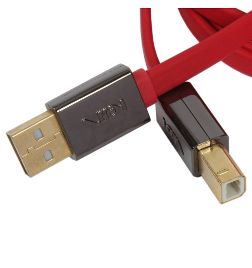 Van den Hul The VDH USB Ultimate - Profesjonalny płaski kabel USB-A do USB-B