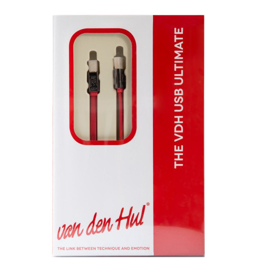 Van den Hul The VDH USB Ultimate - Profesjonalny płaski kabel USB-A do USB-B