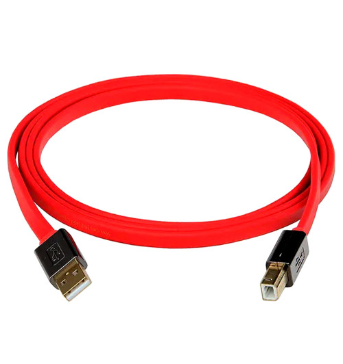 Van den Hul The VDH USB Ultimate - Profesjonalny płaski kabel USB-A do USB-B