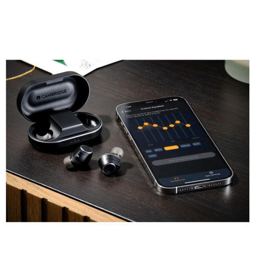 Cambridge Audio Melomania M100 - bezprzewodowe słuchawki dokanałowe z aktywną redukcją szumów