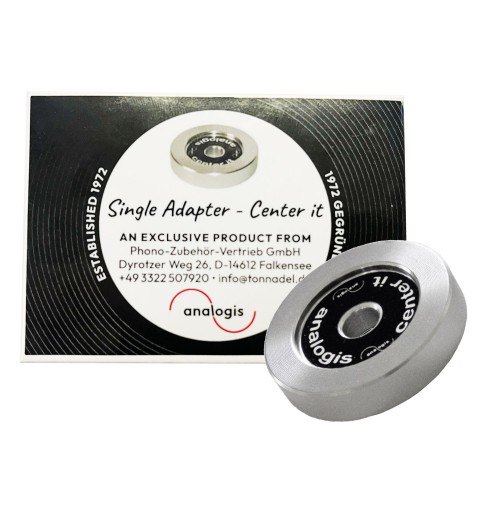 Analogis Center it - Adapter do singli 45 RPM