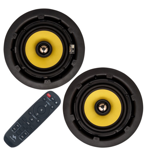 Taga Harmony RB-1650BT (2024) - Aktywny zestaw sufitowych głośników instalacyjnych z Bluetooth 4.0 (para)