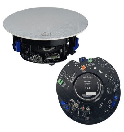 Taga Harmony RB-1650BT (2024) - Aktywny zestaw sufitowych głośników instalacyjnych z Bluetooth 4.0 (para)
