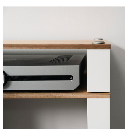 Modułowy stolik audio z 3 półkami BLOK Stax 2G | Nowość 2024!