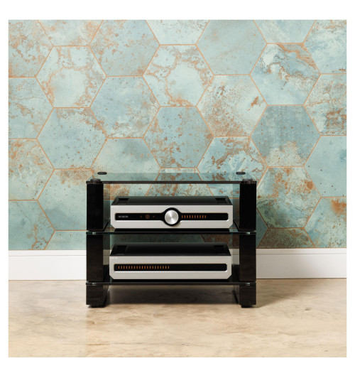 Modułowy stolik audio z 4 półkami BLOK Stax 2G | Nowość 2024!