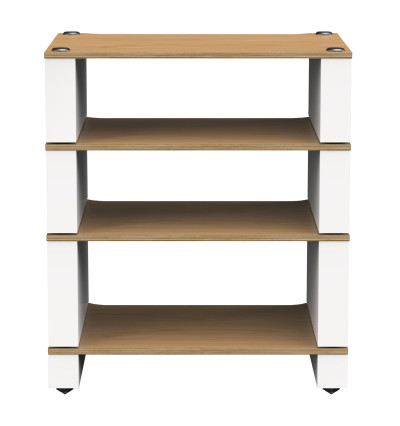 BLOK Stax 2G - antywibracyjny modułowy stolik audio z 4 półkami