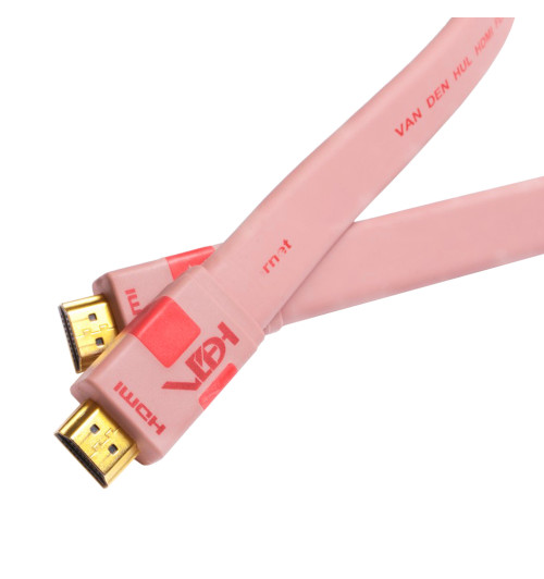 Van den Hul The VDH HDMI Flat SE - Profesjonalny płaski kabel HDMI 4K UHD High Speed z Ethernet