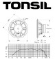 Głośnik niskotonowy TONSIL GDN 25/80/1 8 Ohm