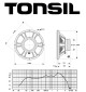 Głośnik niskotonowy TONSIL GDN 30/60/1 6 Ohm