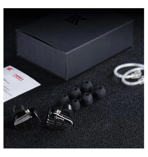 Hybrydowe słuchawki dokanałowe KZ Symphony |Najlepsza oferta z AVstore