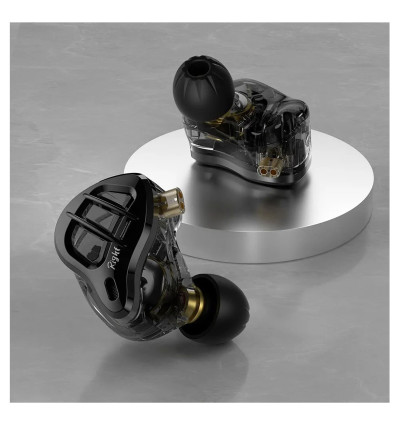 KZ ZAR - Hybrydowe słuchawki dokanałowe