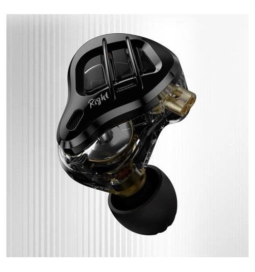 KZ ZAR - Hybrydowe słuchawki dokanałowe