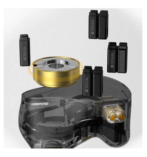 KZ ZAR - Hybrydowe słuchawki dokanałowe