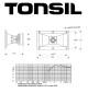 Głośnik wysokotonowy  TONSIL GDWT 12-19/150 8 Ohm
