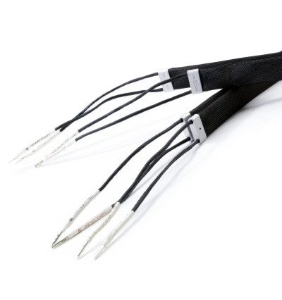 Tellurium Q Ultra Silver II – Komplet konfekcjonowanych kabli głośnikowych