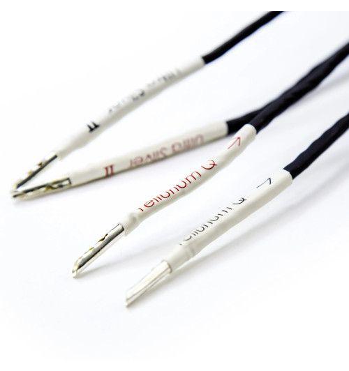 Tellurium Q Ultra Silver II – Komplet konfekcjonowanych kabli głośnikowych